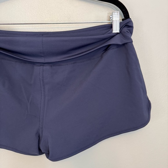 Roxy Endless Summer Boardshort Womens Large Mood Indigo Stretch Swimwear NWT - Picture 10 of 10